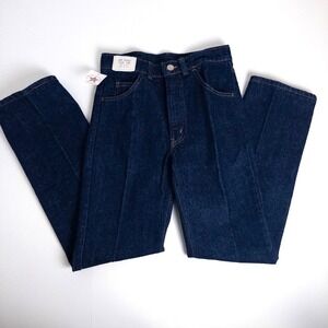 Cowden Straight Leg Jeans Boys 14 Reg Dark‎ Wash Vintage Raw Denim NWT